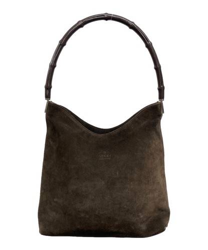 Gucci brown suede - gucci,
